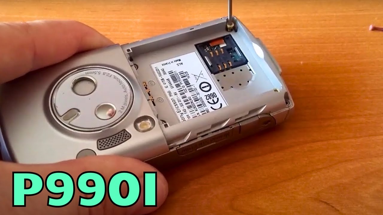 Sony Ericsson P990i Demontaż, Naprawa (2006)