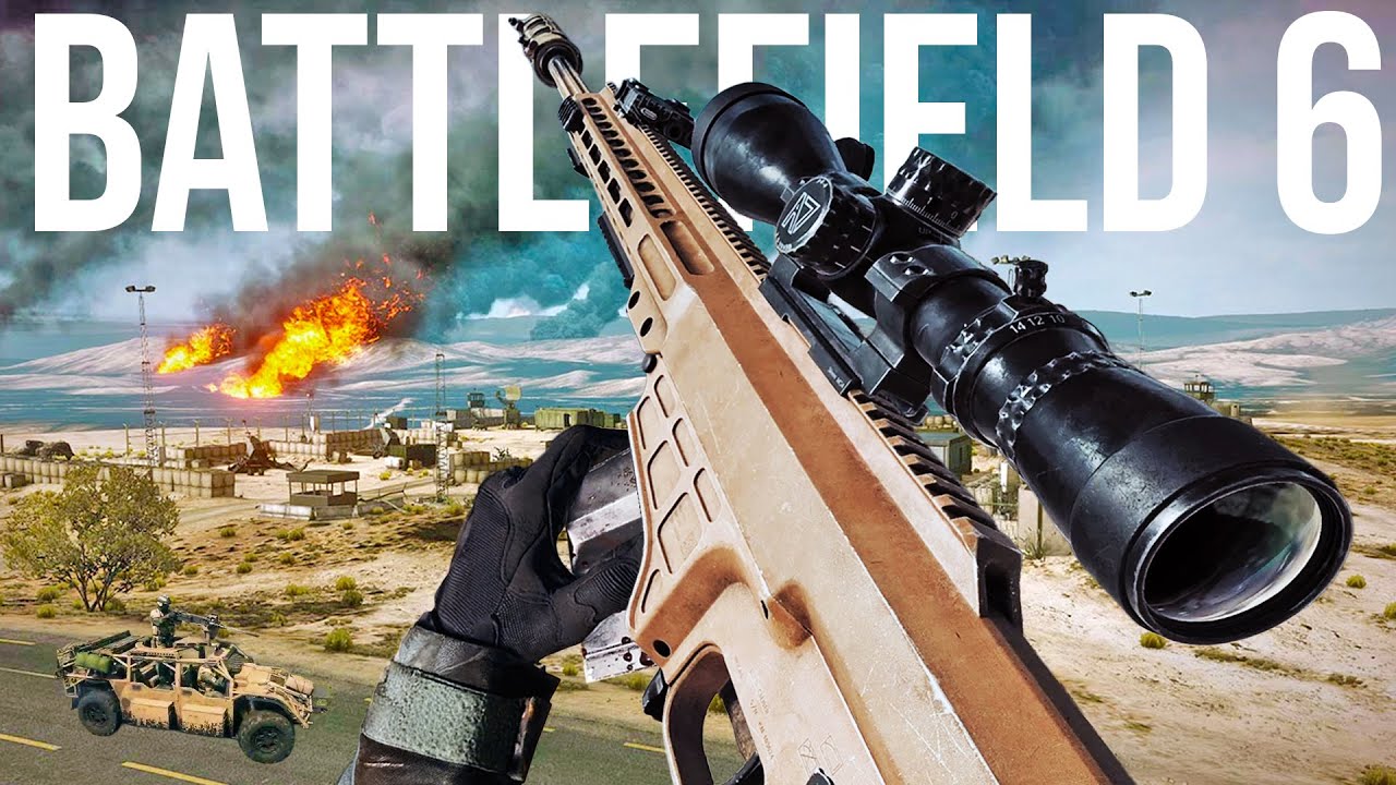 The NEW M98B Sniper in Battlefield 6..