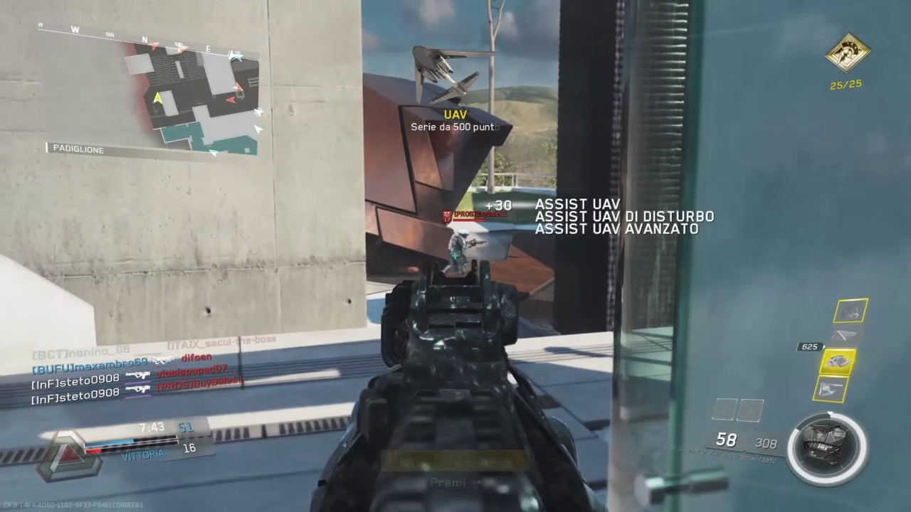 IW: 47 gun and 119 sec De-Atomizer 3 OFF Double