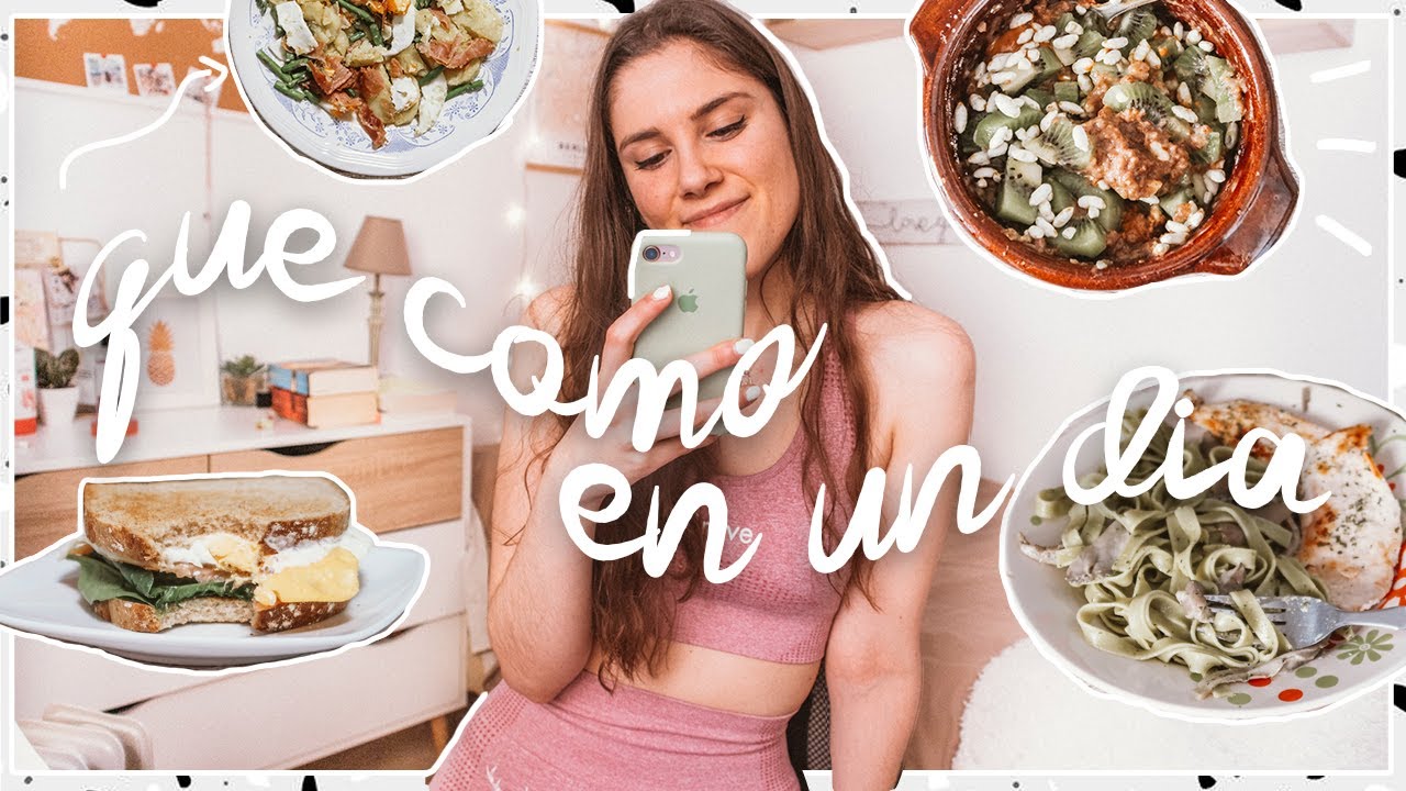 QUÉ COMO EN UN DÍA · Recetas Sanas en 10 min! // Laura Mareno