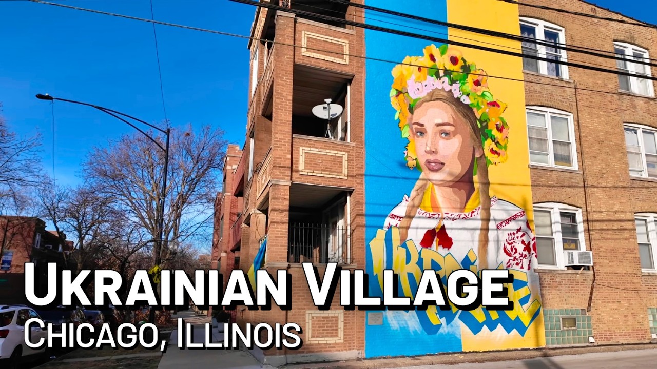 Ukrainian Village - Chicago 4K Neighborhood Walking Tour - January 2025