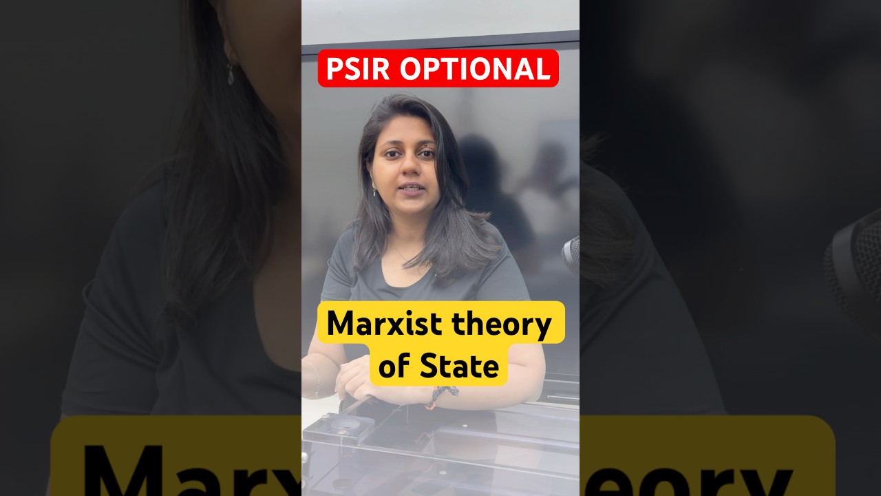 Marxist Theory of State PSIR Optional by Riddhi Sharma UPSC #psiroptionalriddhisharma #upsc