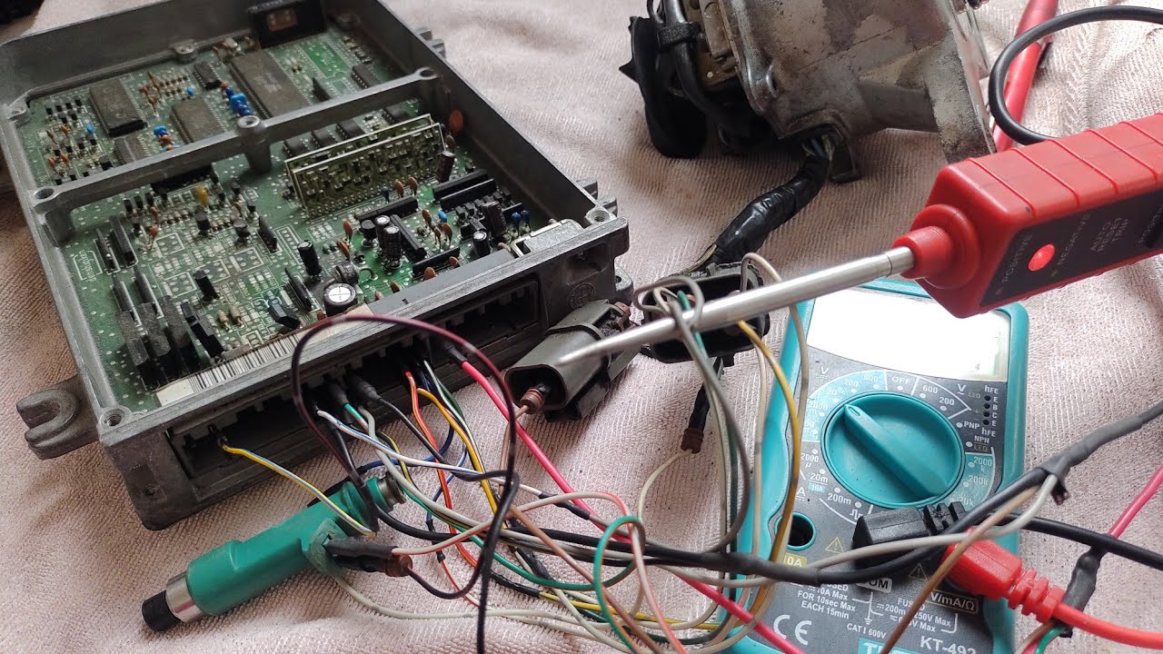 Banqueo de ECU Honda OBD1 pin out
