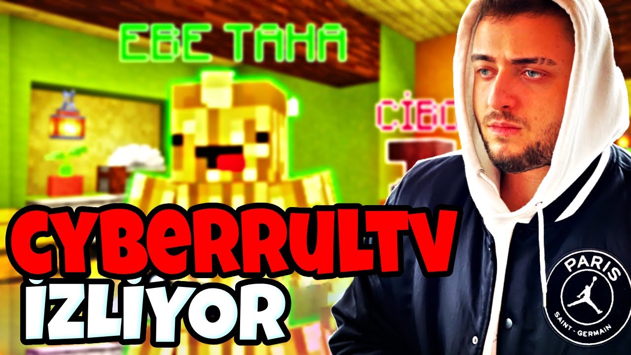 @CyberRulzTv | MİNECRAFT PROP HUNT KOMİK ANLAR İZLİYOR!