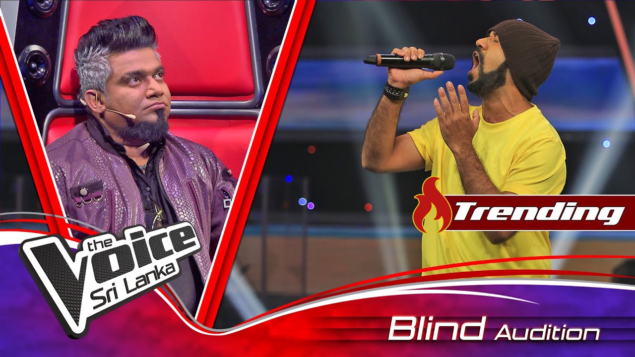 Nilash Neo | Miriguwa Parada (මිරිඟුව පරදා) | Blind Auditions | The Voice Sri Lanka