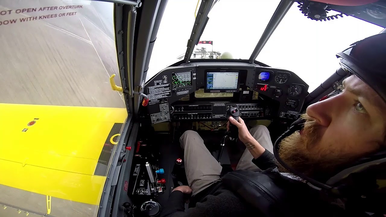 Air Tractor Cockpit View 502xp