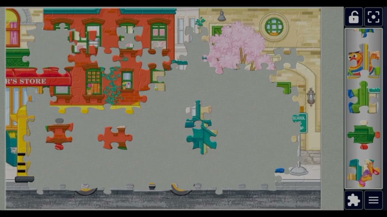 Sesame Street School Bus Scene 😀😧//