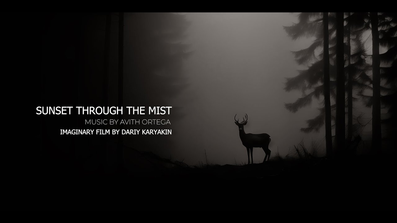 SUNSET THROUGH THE MIST