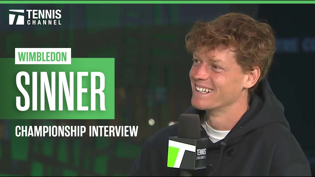 Jannik Sinner on Emotional Wimbledon Title After Paris Heartbreak | 2025 Wimbledon