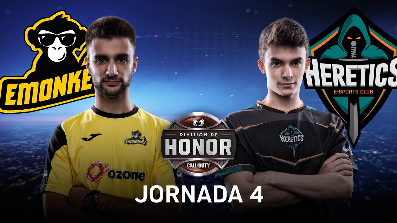 EMONKEYZ CLUB VS HERETICS - #CoDHonor4 - Jornada 4 - T11