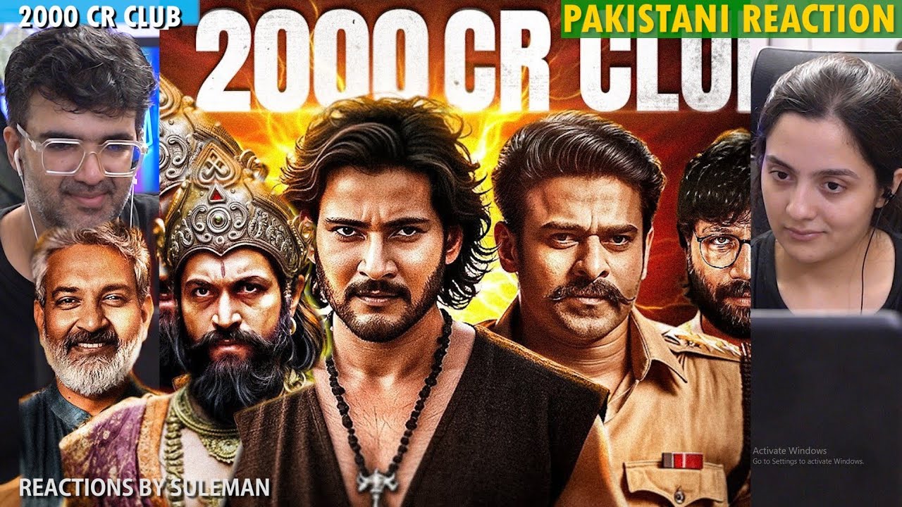 Pakistani Couple Reacts To Upcoming 2000 CR Club Films | Who Will Break Records Next ? | Ramayana