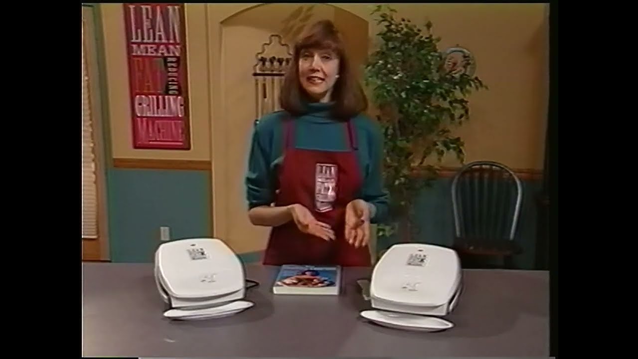 George Foreman Grill - Video Recipes FULL VHS (1995, Saltom Maxim) [HIGHEST QUALITY]