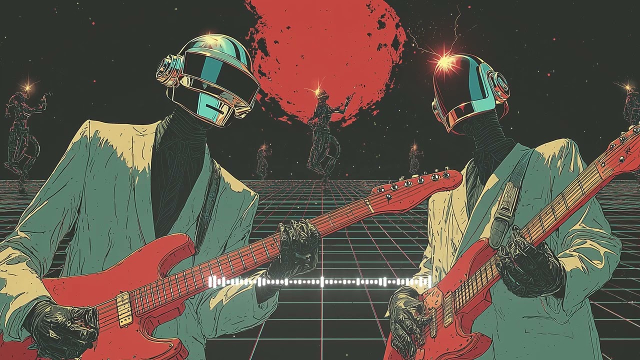 Daft Punk Solar Encore🪩🤖 | Chill Disco, Electro Funk, Neo Soul, Retro Groove Playlist #chilldisco