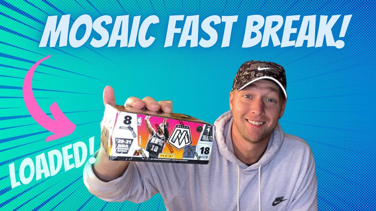 Mosaic Fast Break Basketball! LOADED Box!