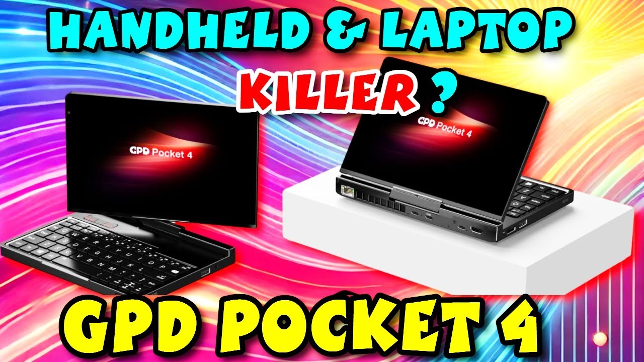 GPD Pocket 4 Preview - Can This 8.8 Inch Powerful Mini laptop Replace Your Work Laptop & Handhelds?