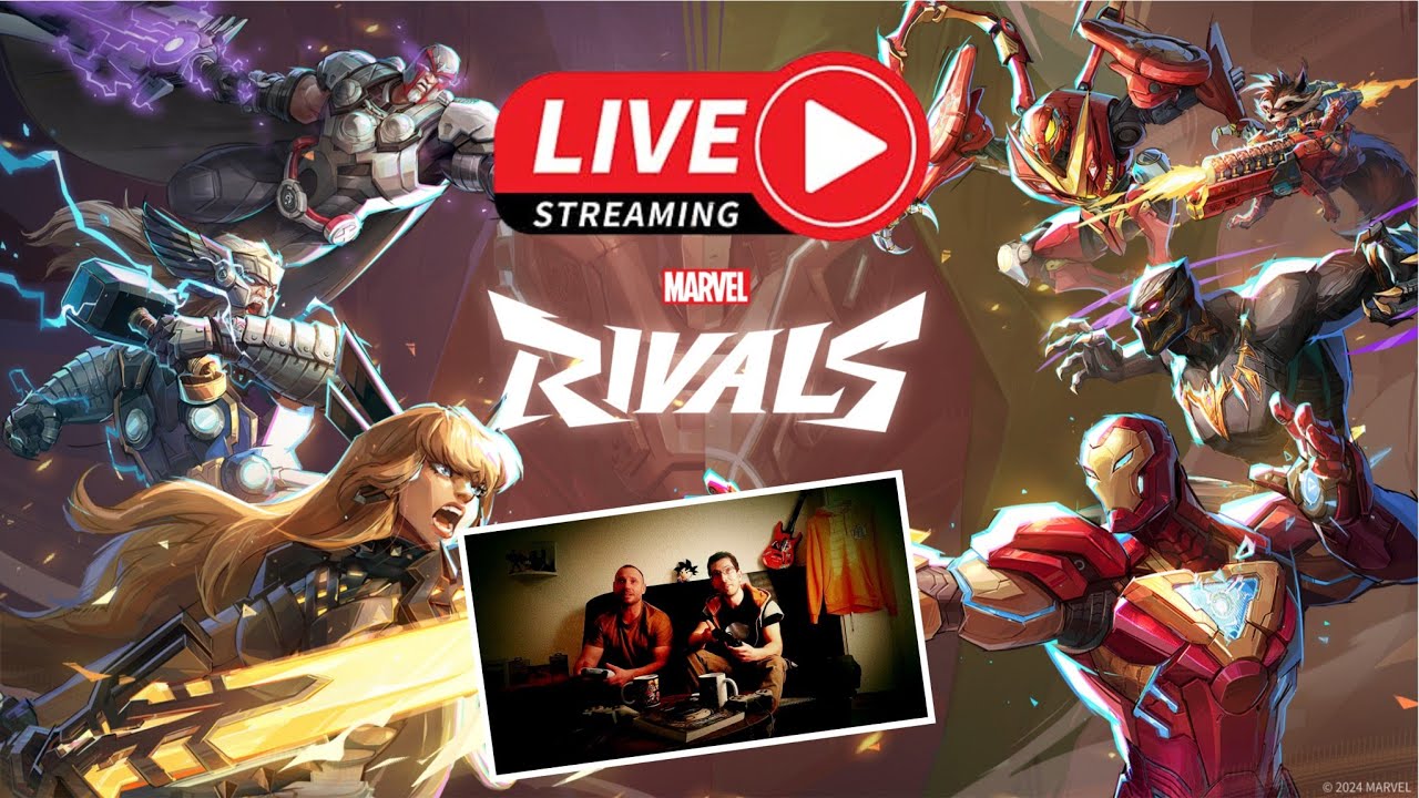 Marvel Rivals Communauté fr Tout le monde peut jouer ici #Marvel #livestream #gaming #marvelrivals