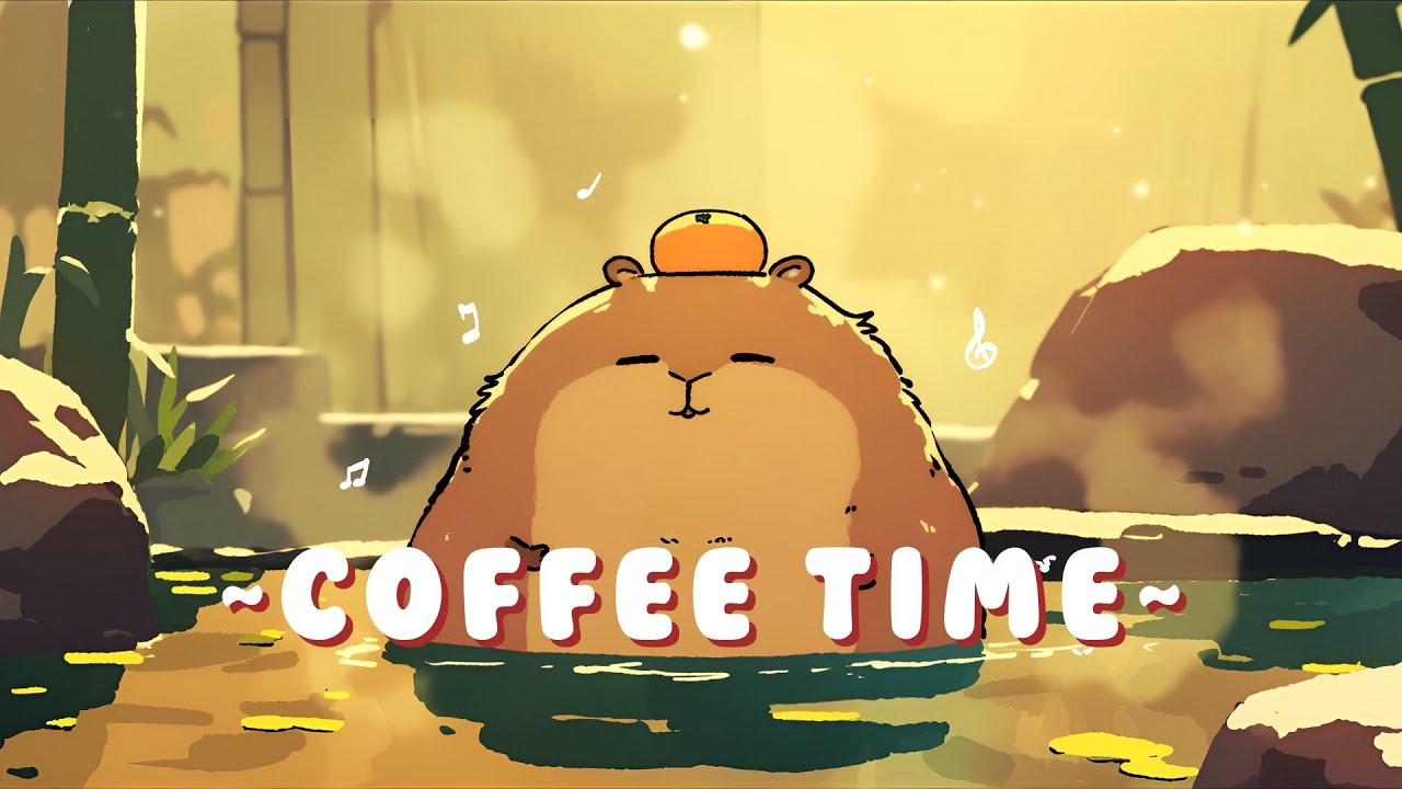 [1 Hour] Capybara Music Channel | Japanese-inspired Lofi Collection 🌸 ☕ | Sleep Aid