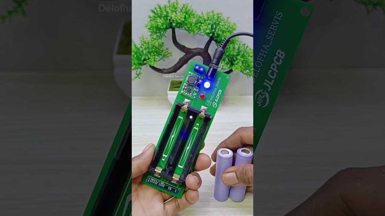 Battery charger 2S 8.4V with super safety 🪫🛡️🔋#Chargers #safety #creative #diy #design #Electronic