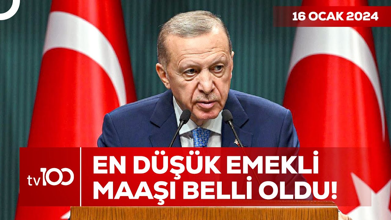 Cumhurbaşkanı Erdoğan'dan Kabine Toplantısı Sonrası Açıklamalar | Ece Üner ile TV100 Ana Haber