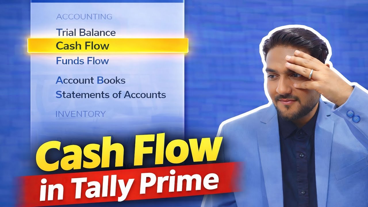 Cash flow in tally prime for beginners | Cash flow in tally prime #cashflow #tally