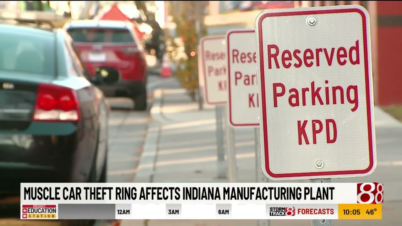 Muscle car theft affects Indiana manufacturing plant