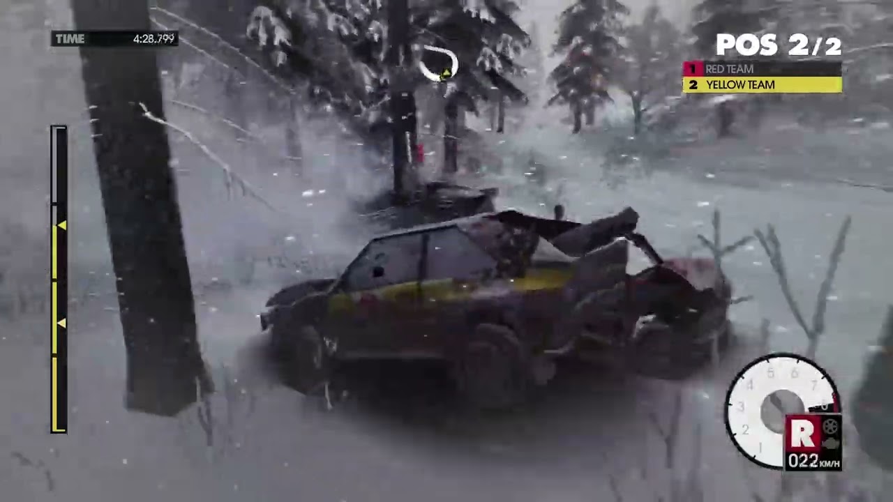 DiRT 3 Cat N Mouse 30.12.2025, 4vs4, slow start and bad mid race