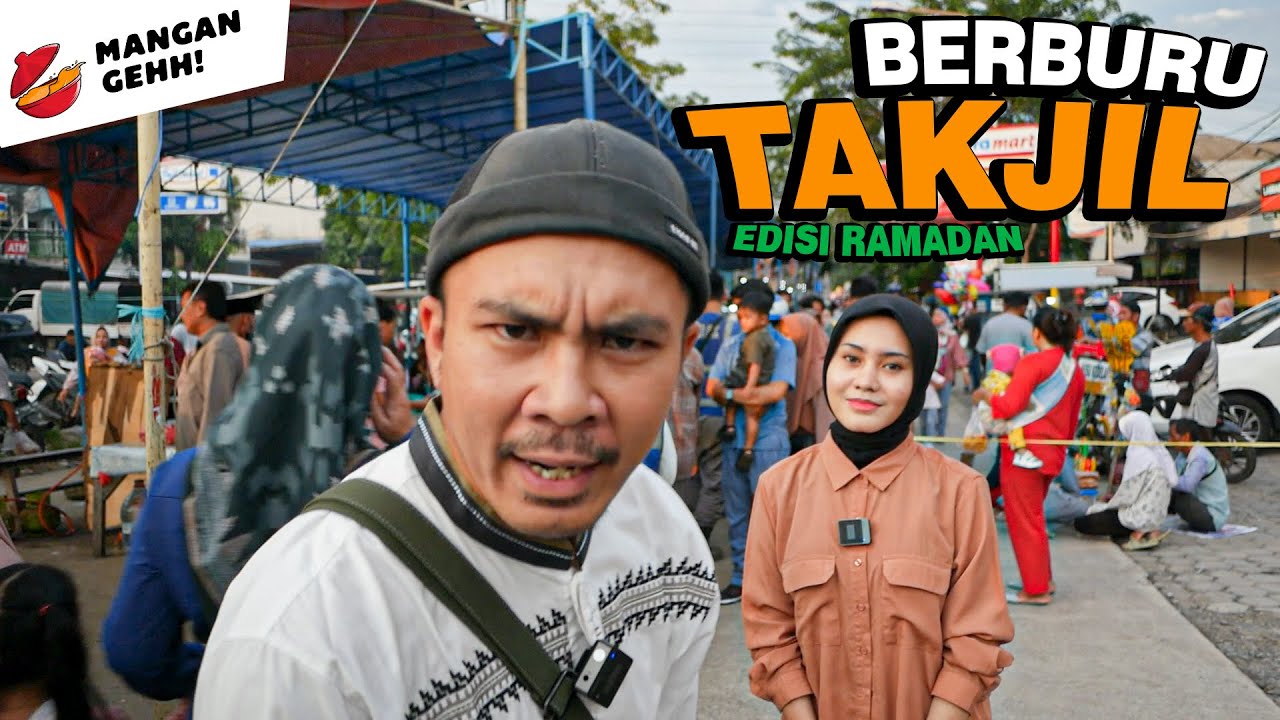 BERBURU TAKJIL BARENG NANDA RATU DI PASAR RAMADAN GROGOL‼️ PASAR INI CUMA ADA DI BULAN PUASA LUR‼️