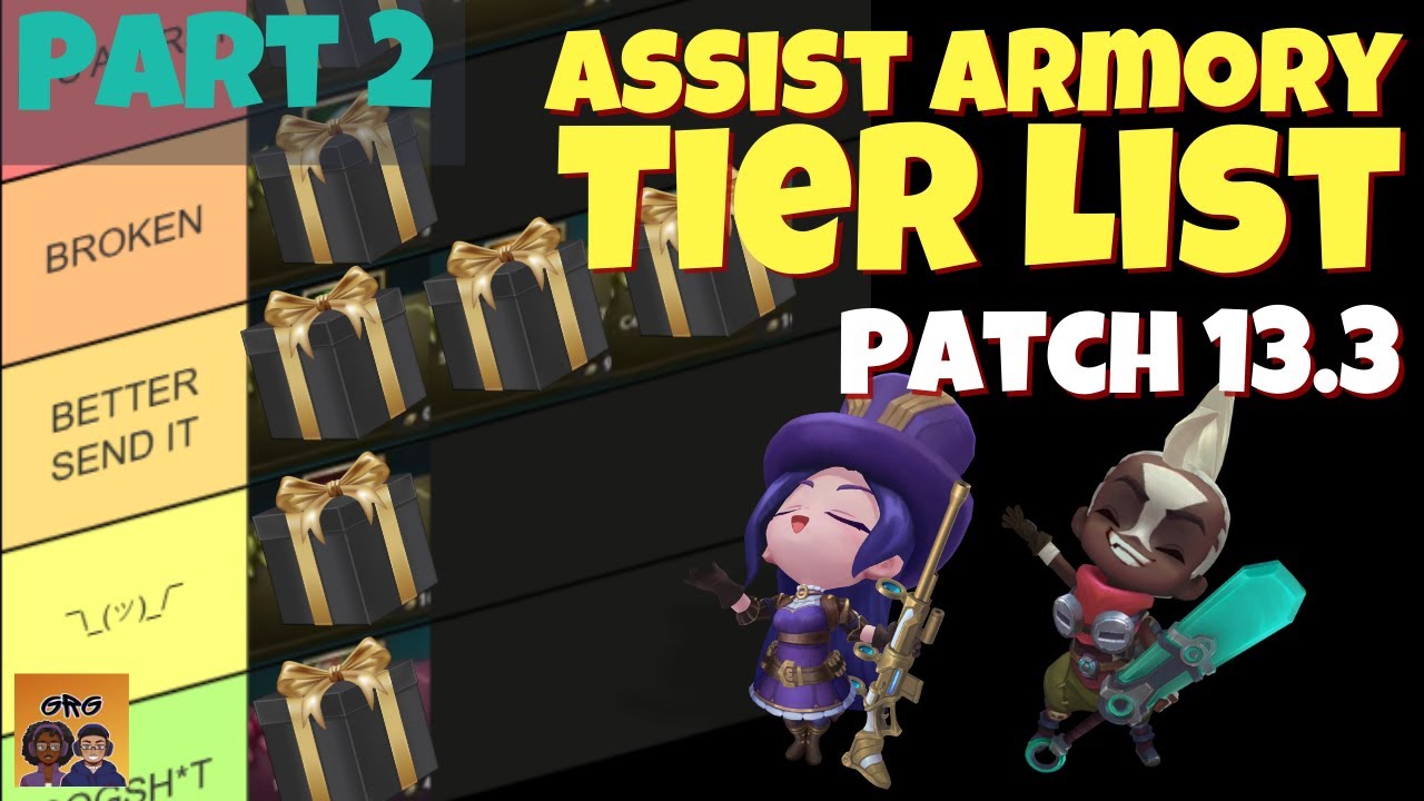 [2025] Best Assist Armory Tier List Part 2 | TFT Set 13 Double Up | Patch 13.3 #TeamfightTactics