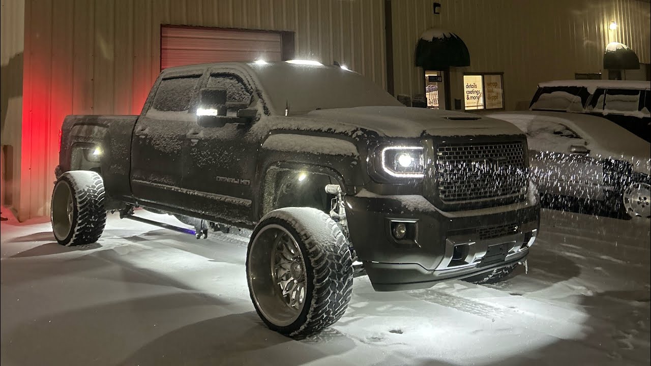 S400 L5P IN THE SNOW
