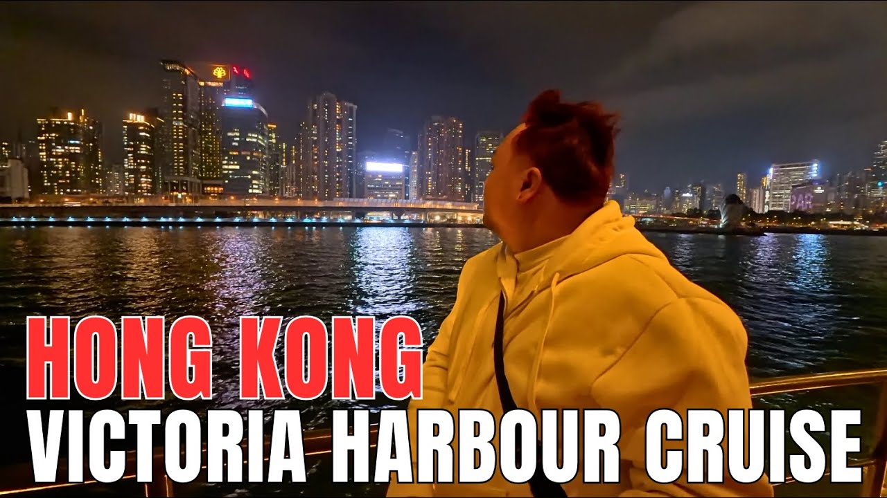 HONG KONG VLOG (FINALE) | VICTORIA HARBOUR EVENING CRUISE