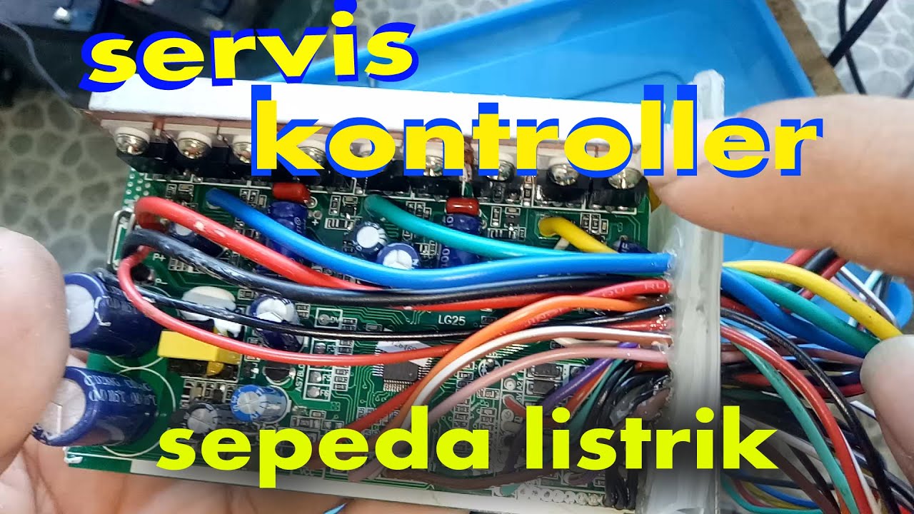 Cara SERVIS KONTROLLER sepeda listrik kerusakan paling umum