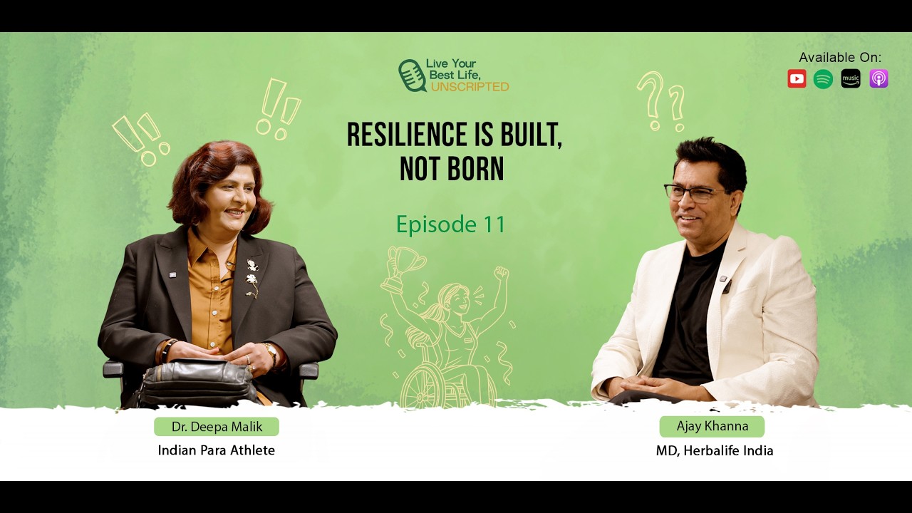 Beyond Disability ft. Deepa Malik | Live Your Best Life, Unscripted | Watch Now