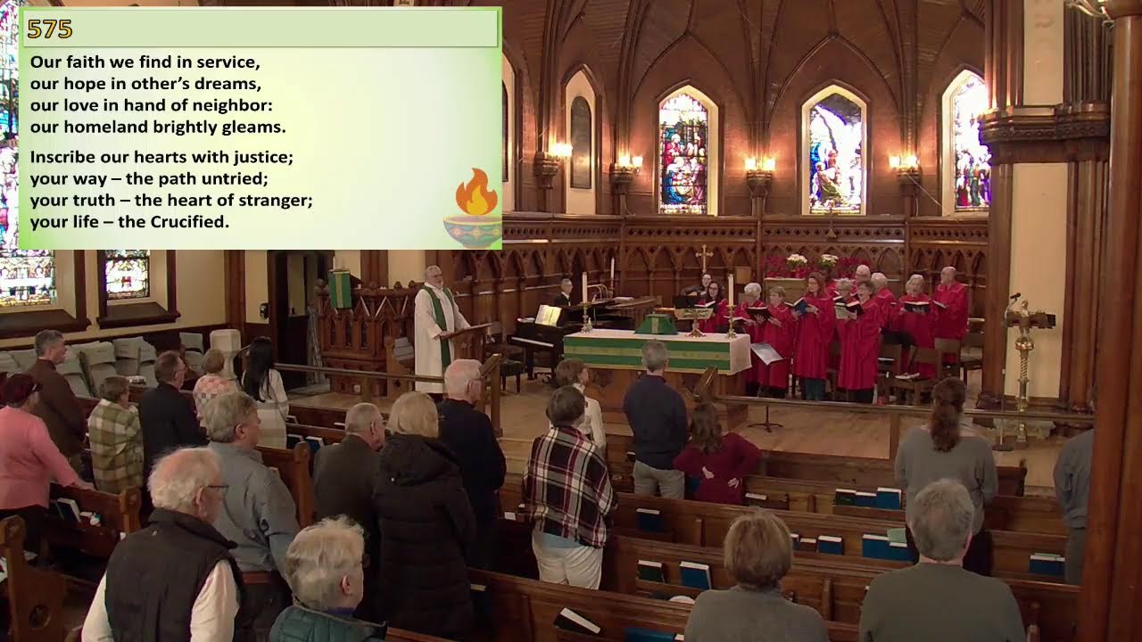 5th Sunday after Epiphany. February 8, 2026