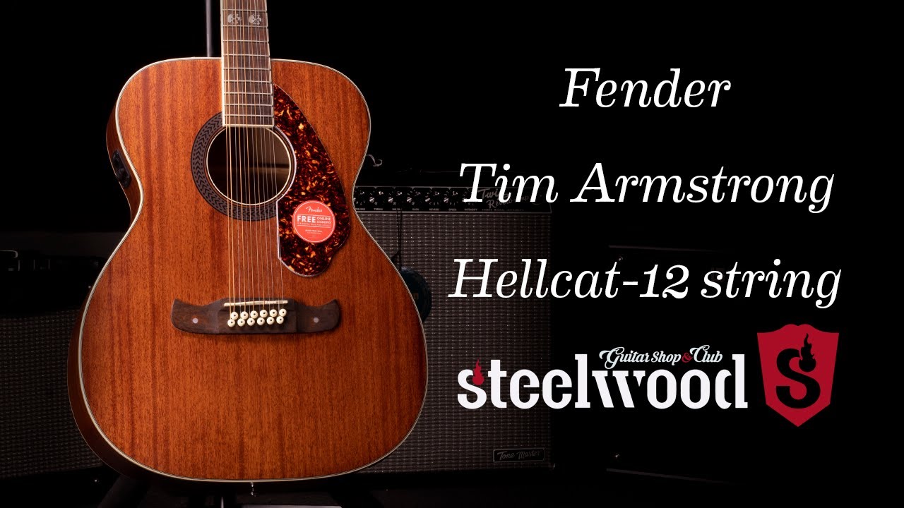 Una guitarra que todo músico debe tener | Fender Hellcat 12 Strings