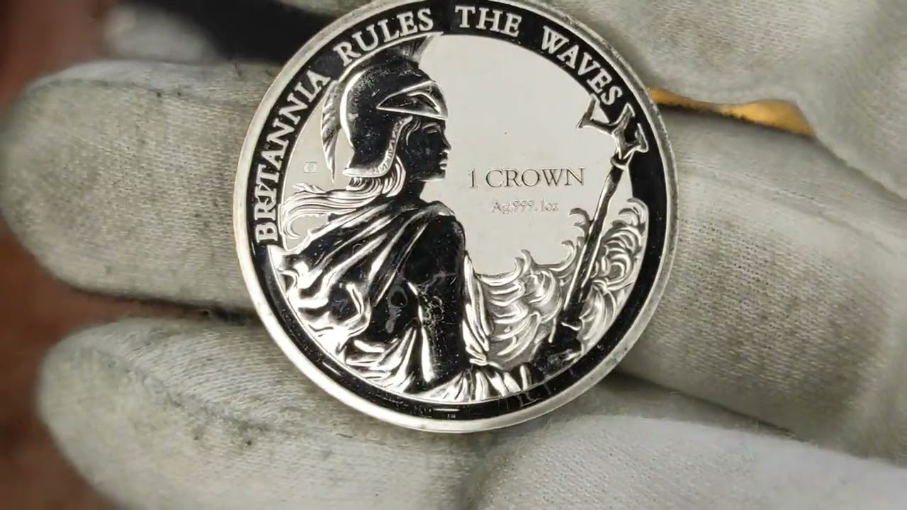 This coin was BANNED - the Falkland Islands 2017 Britannia Trademark Error Coin (1oz silver)