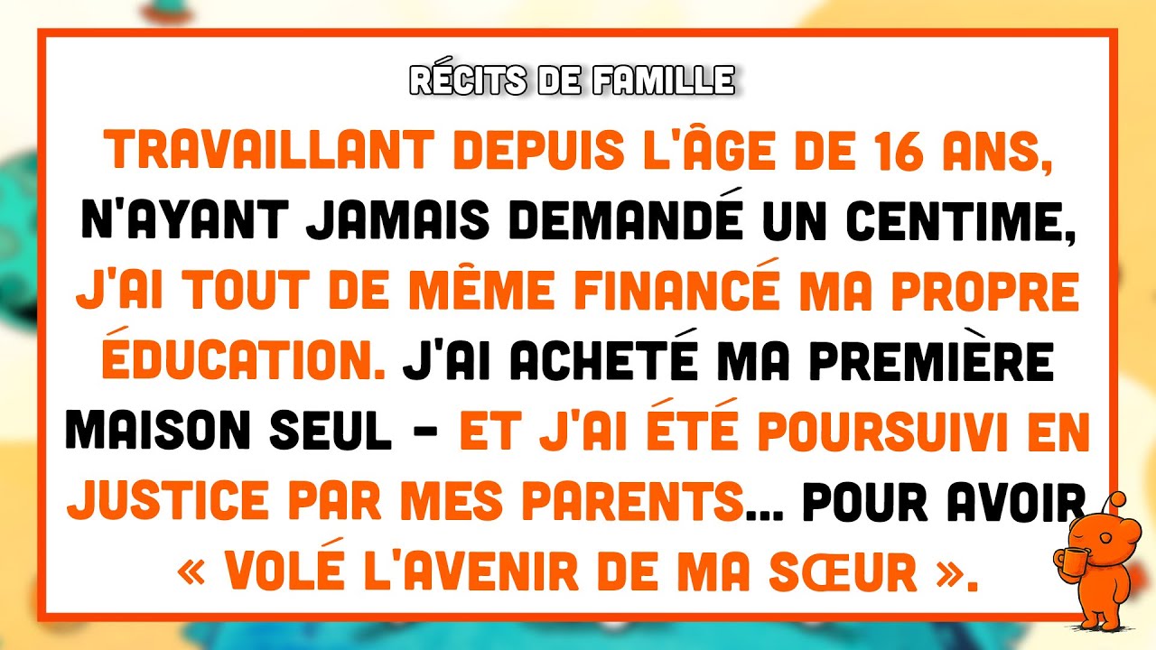 À 16 ans, je travaillais déjà. J'ai tout payé seul — mes parents m’ont poursuivi en justice.