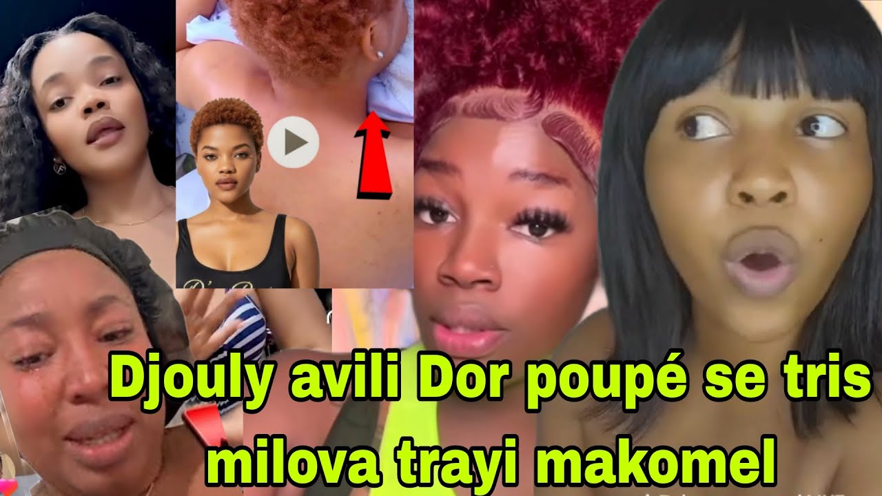 Djouly avili Dor poupée makomè Milova ey tout moun nan zen,pat janm gen zantay vre,ex mari arshita 