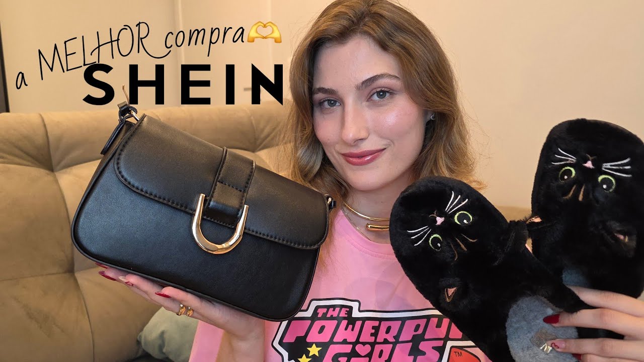 A MELHOR COMPRA QUE FIZ NA SHEIN 🥳 -  bolsas,sapatos,vestidos e + R$2.000 em produtos!💸