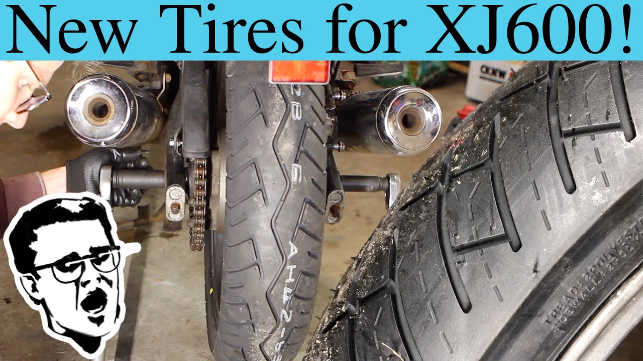 The '92 XJ600 Gets NEW Tires! Bridgestone Battlax BT46
