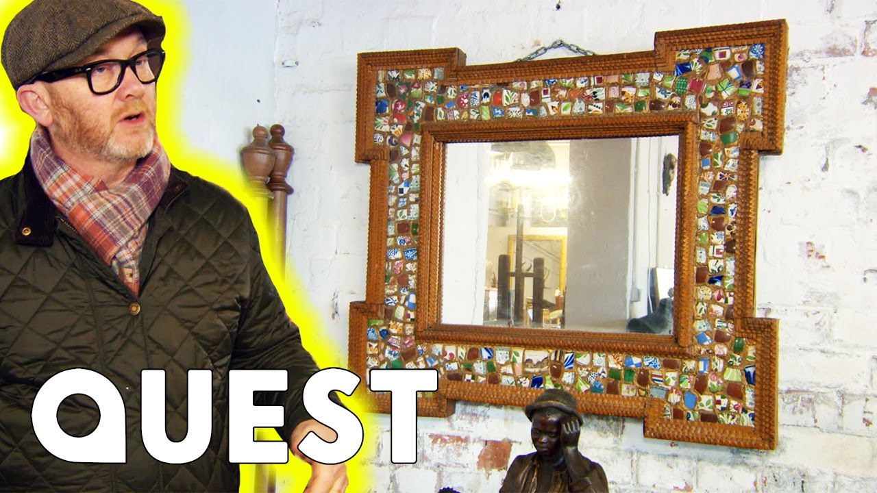 Drew Is Obsessed With This Bizarre & Beautiful Mirror | Salvage Hunters
