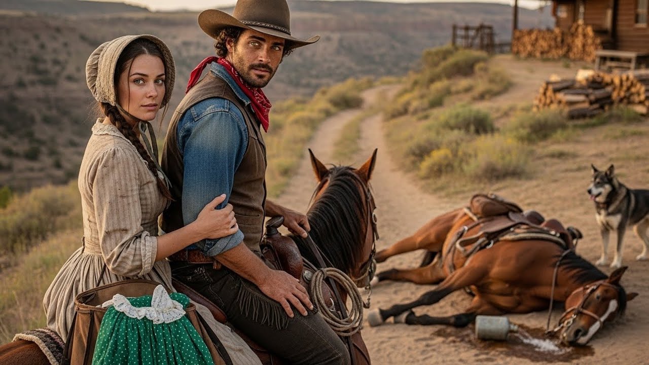 A Woman Was Stranded After Her Horse Died, The Cowboy Shared His Saddle And His Future