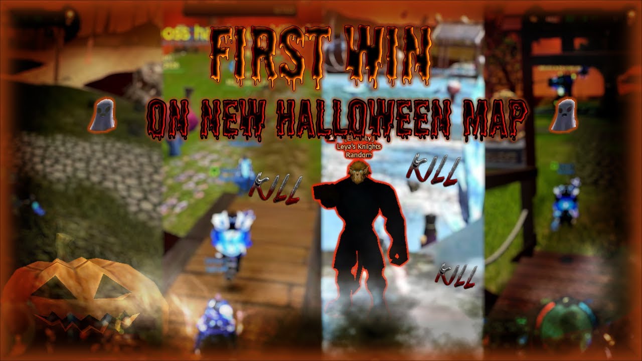 First Ever Boss Wars Win On Ganyu's New Halloween Map | 4Story 4Vision