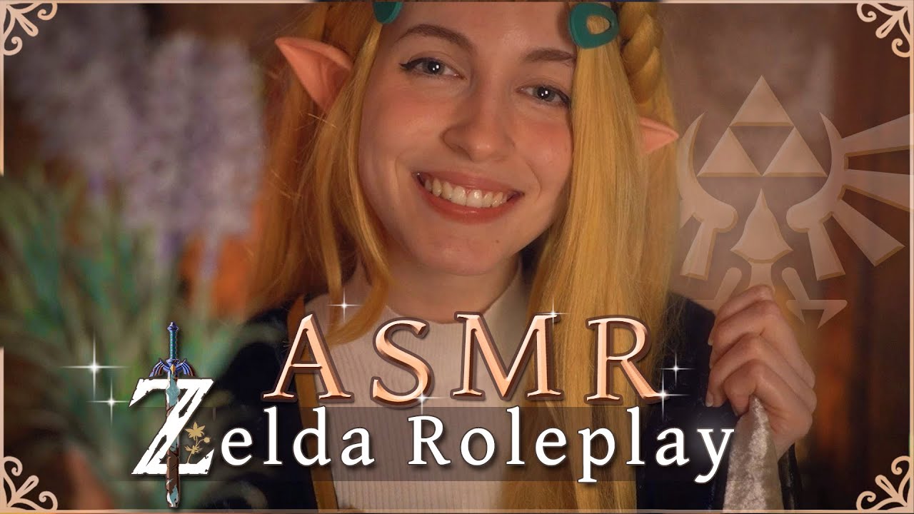 ASMR ROLEPLAY | La Princesa ZELDA te Ayuda a Dormir en el Castillo 🏰❤️