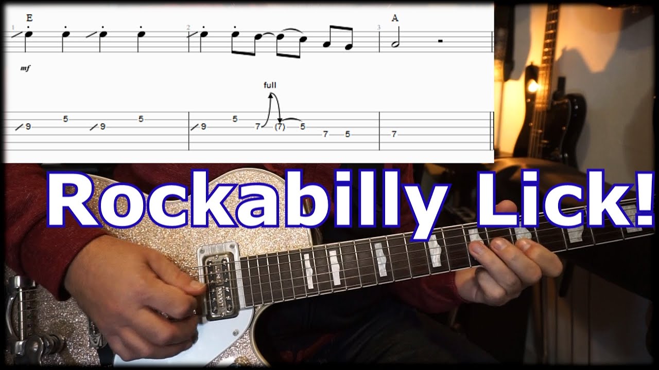 Rockabilly Lick with TABS