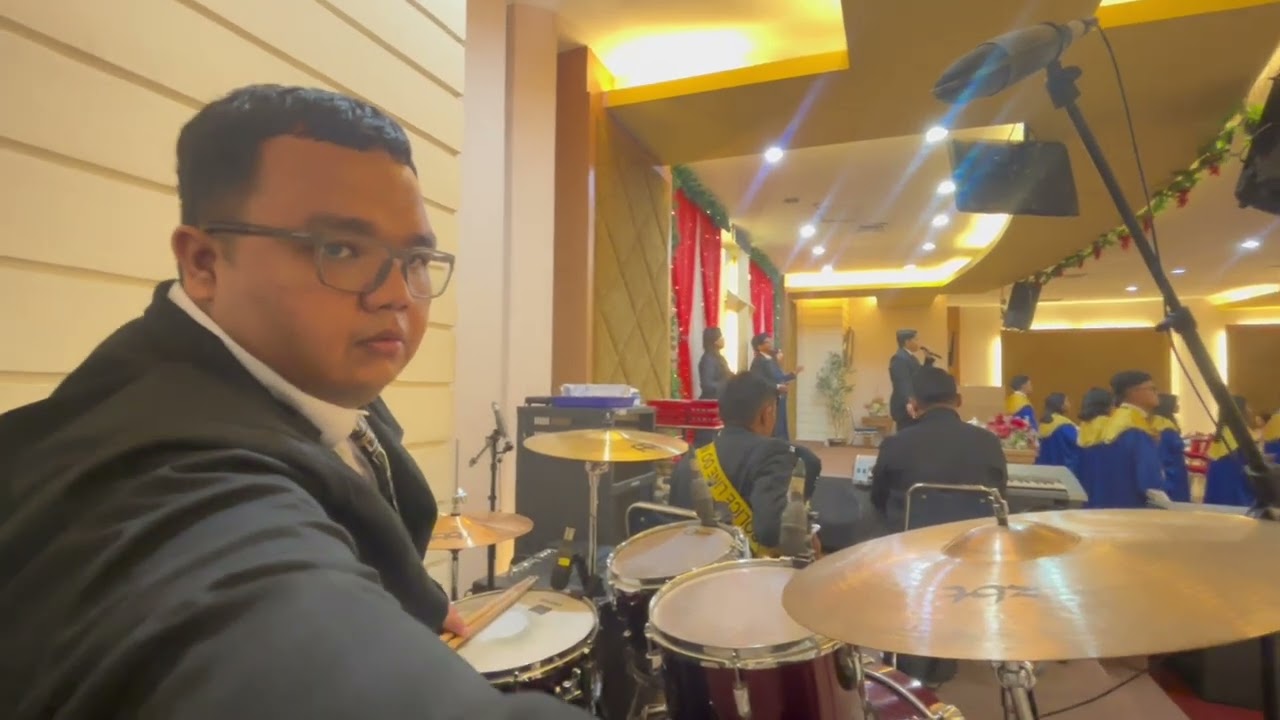 Yesus Kekuatan - Drum cam + Overflow
