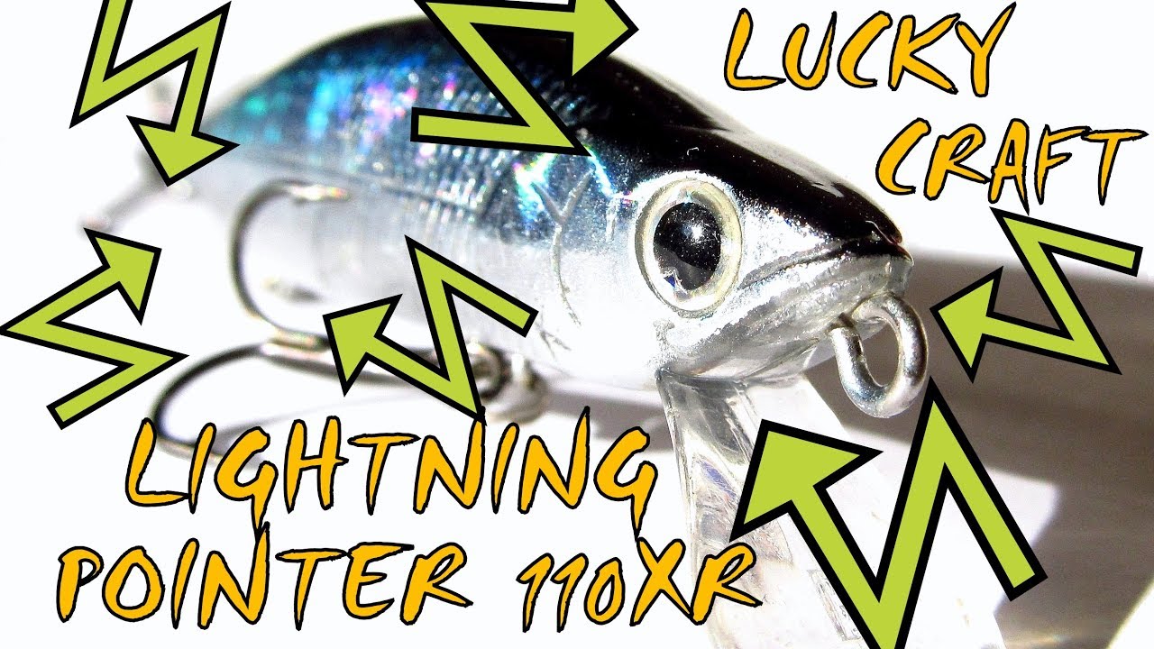Обзор воблера Lucky Craft Lightning Pointer 110XR
