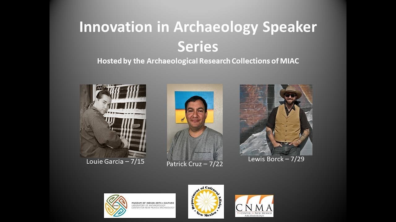 Innovation in Archaeology Speaker Series with Lewis Borck