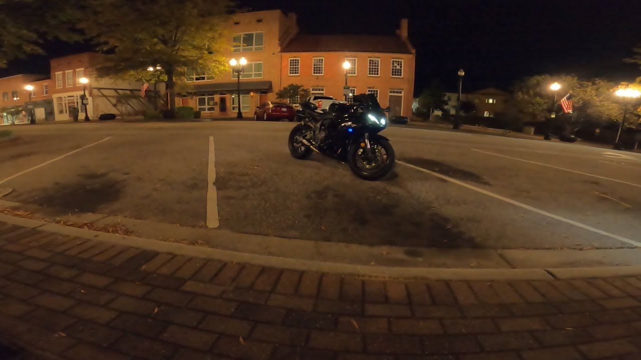 YAMAHA YZF-R7 - PURE SOUND - SC Project CR-T Exhaust - Night Ride