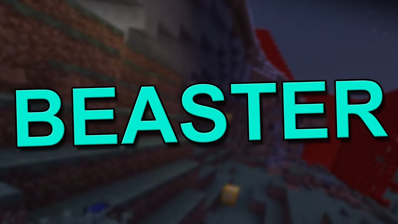 BEASTER!! Lucky Block med Noobwork
