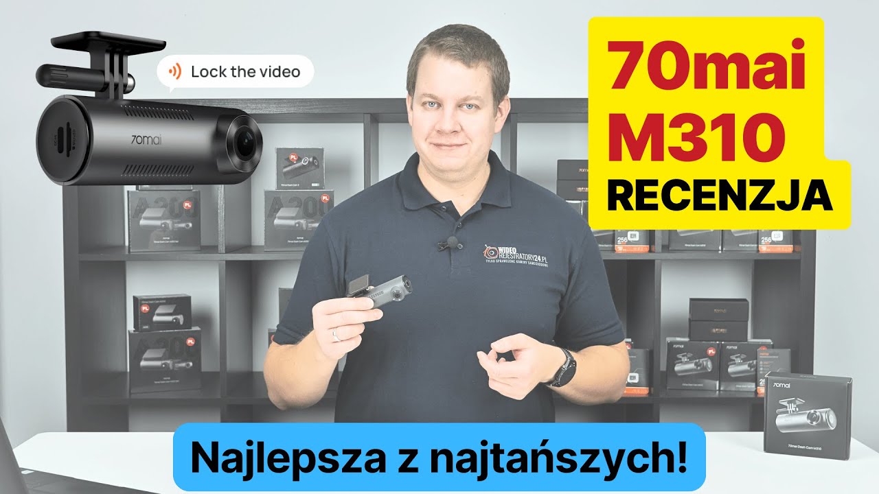 Najlepszy z najtańszych wideorejestrator&oacute;w - recenzja 70mai M310